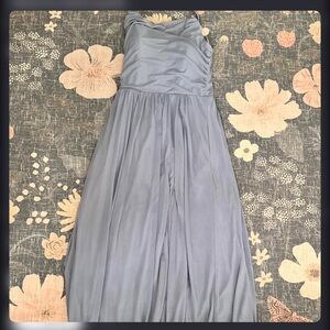 Elegant Gray Women's Dress